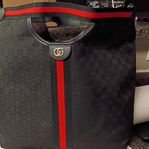 Gucci Black and Red  Bag